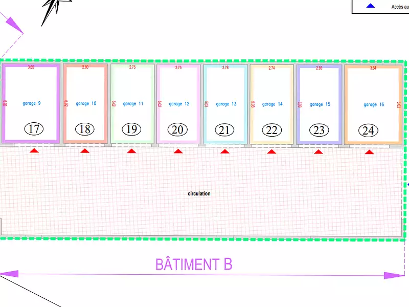 Parking, 18,2 m²