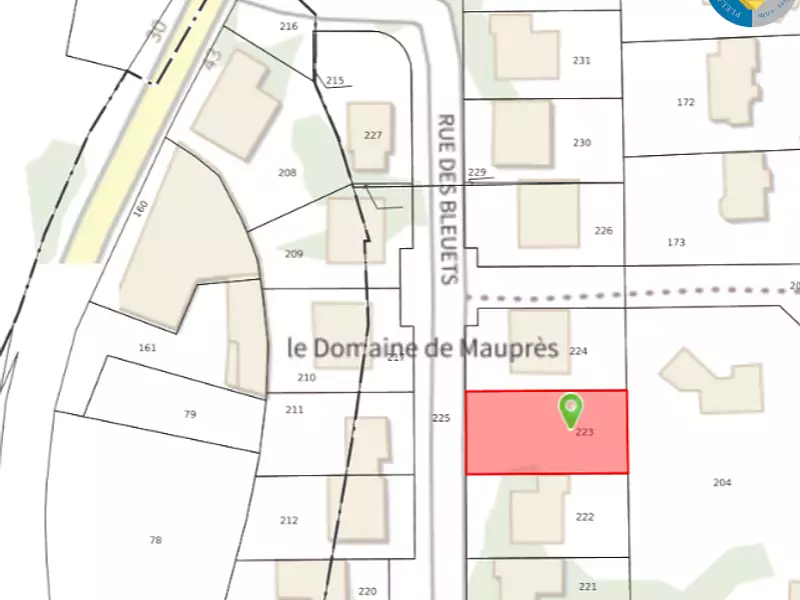 Terrain, 500 m²