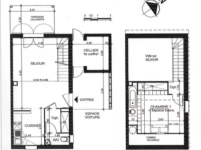 Maison, 47,2 m²