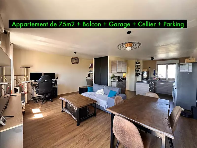 Appartement, 74 m²