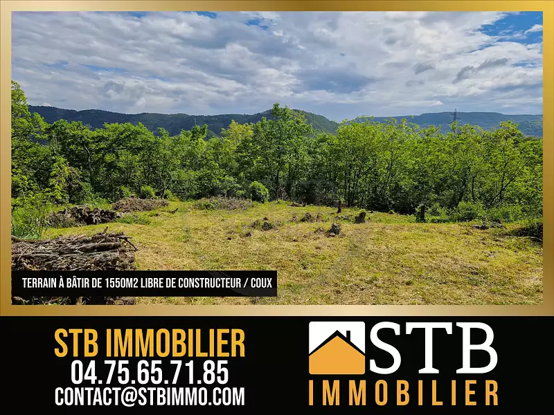 Terrain, 1 550 m²
