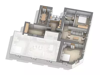 Appartement, 169 m²