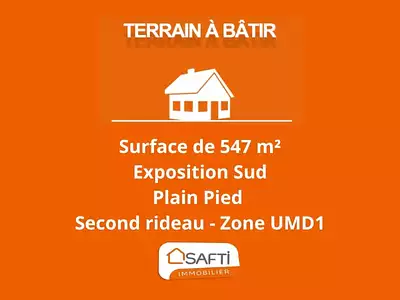 Terrain, 547 m²