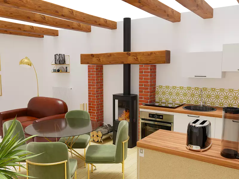 Maison, 54 m²