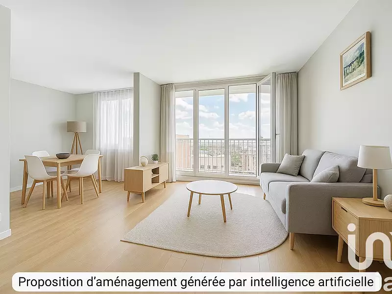 Appartement, 61 m²