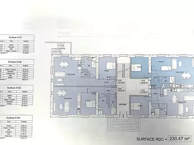 Immeuble, 762 m²