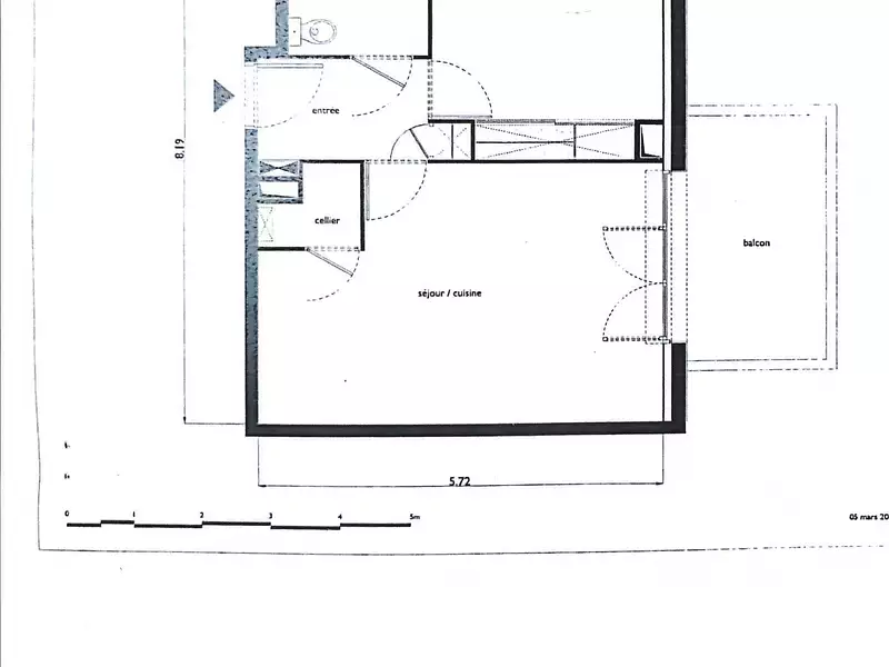 Appartement, 43 m²
