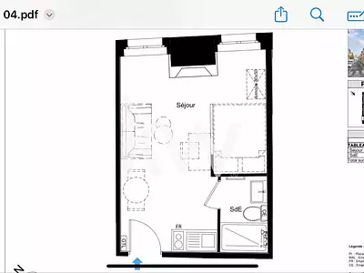 Appartement, 20,58 m²
