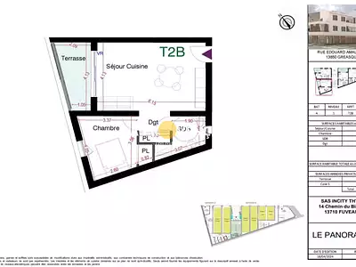 Appartement, 44,9 m²