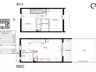Maison, 71 m²