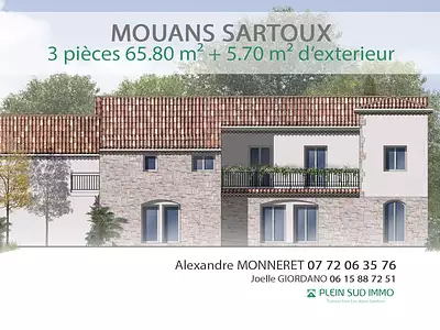 Appartement, 65,8 m²