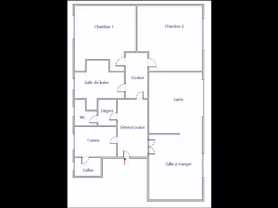 Appartement, 83 m²