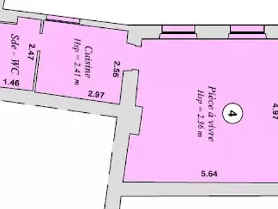 Appartement, 35,36 m²