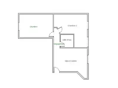 Appartement, 49,25 m²