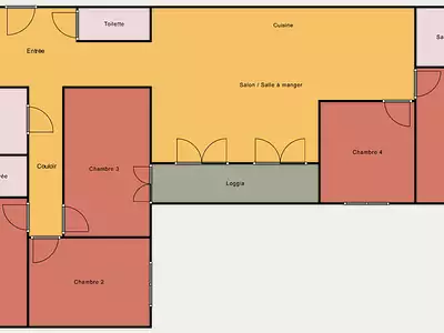 Appartement, 105 m²