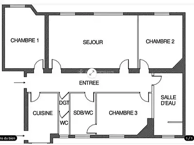 Appartement, 121,93 m²