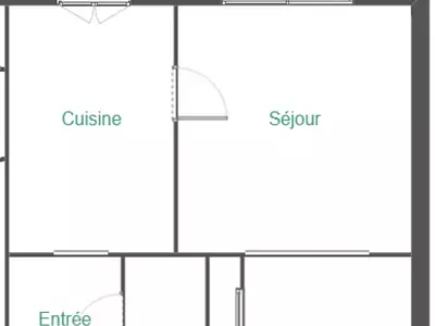 Appartement, 44 m²