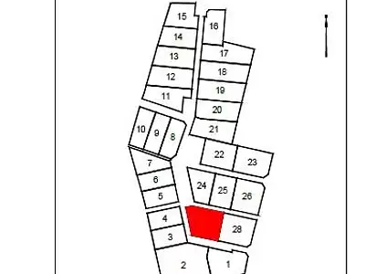 Terrain, 657 m²