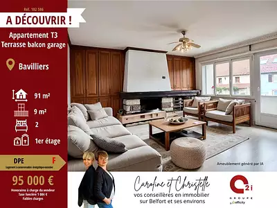 Appartement, 90 m²