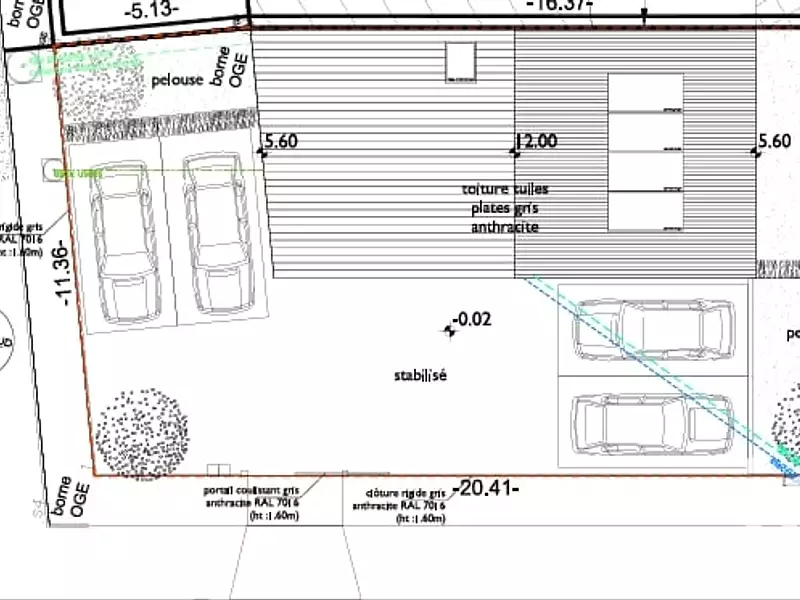 Terrain, 246 m²