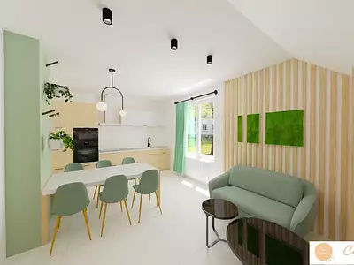 Appartement, 61,62 m²