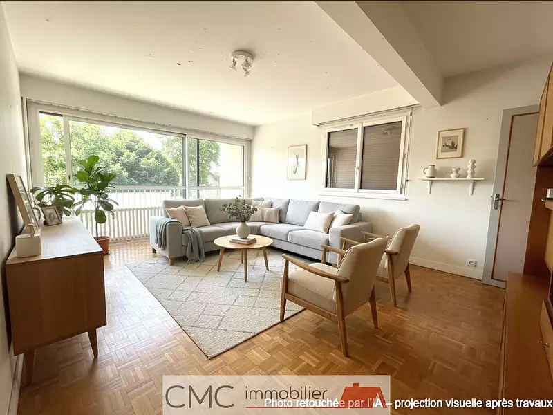 Appartement, 61,1 m²