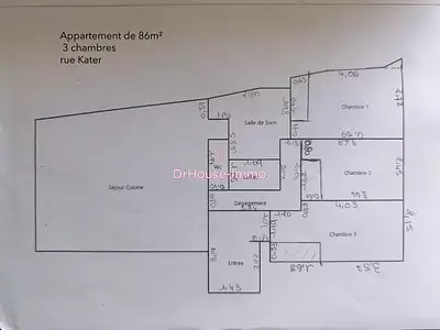 Appartement, 84 m²