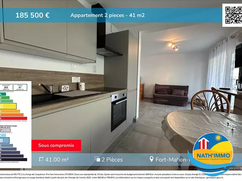 Appartement, 41 m²