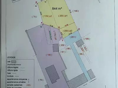 Terrain, 844 m²
