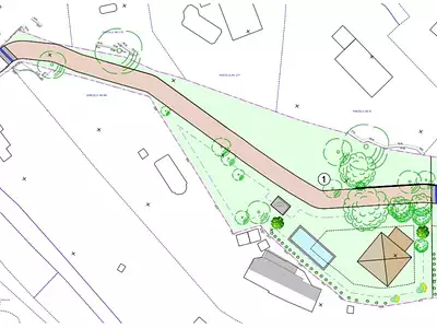 Terrain, 2 021 m²