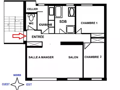 Appartement, 66,87 m²