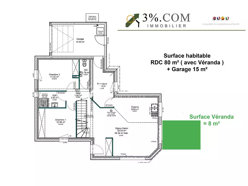 Maison, 110 m²
