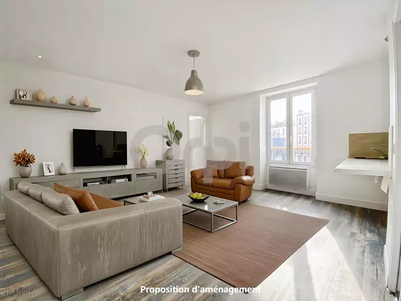 Appartement, 35 m²