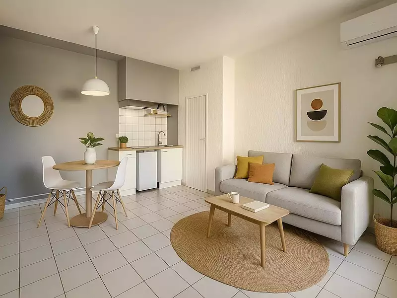 Appartement, 33 m²