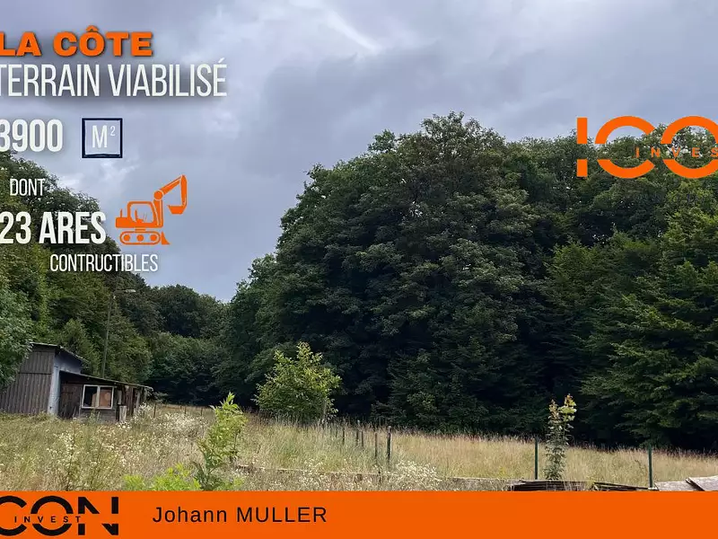 Terrain, 3 900 m²