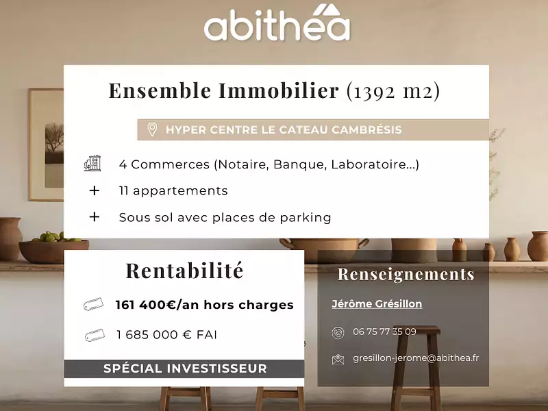 Immeuble, 1 393 m²