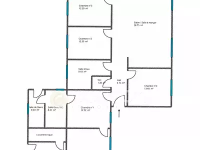 Maison, 201 m²