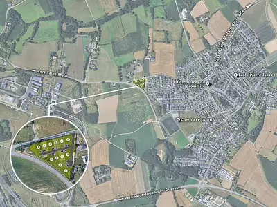 Terrain, 230 m²