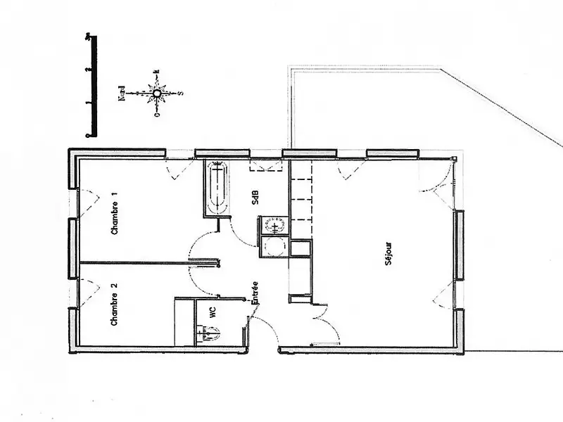 Appartement, 61 m²