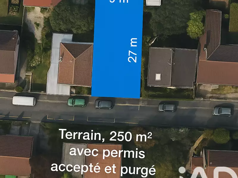 Terrain, 250 m²