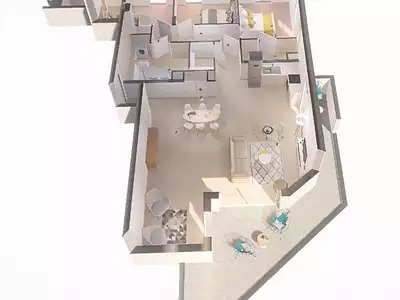 Appartement, 101 m²