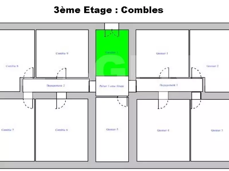 Immeuble, 600 m²
