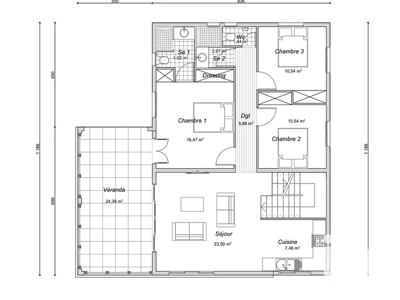 Terrain, 538 m²