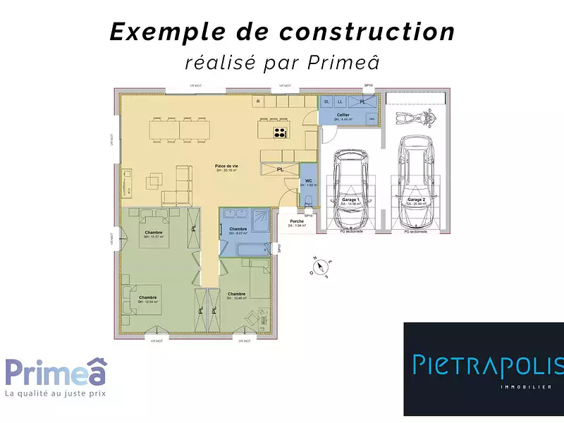 Terrain, 1 505 m²