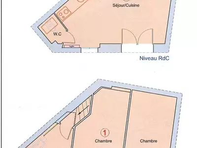 Appartement, 49 m²