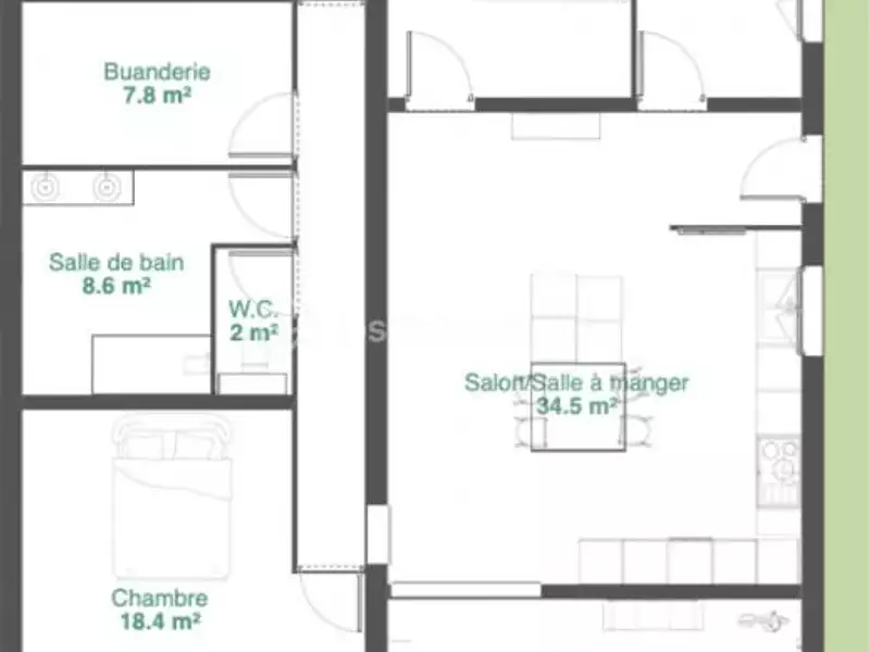 Maison, 137 m²