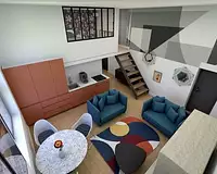 Appartement, 57 m²