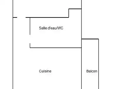 Appartement, 26 m²