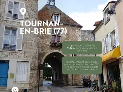 Appartement, 41,35 m²