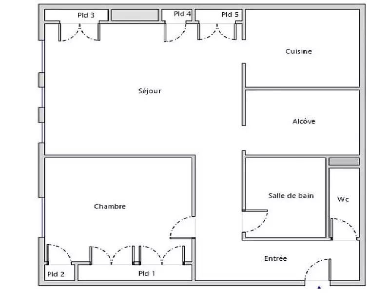 Appartement, 77,6 m²